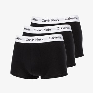 Trenky Calvin Klein Low Rise Trunks 3 Pack Black M