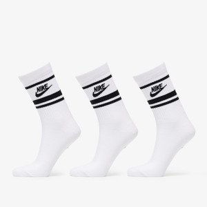 Ponožky Nike Sportswear Everyday Essential Crew Socks 3-Pack White/ Black/ Black S