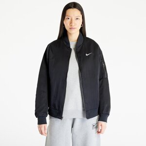 Bunda Nike Sportswear Women's Varsity Bomber Jacket Black/ Black/ White L