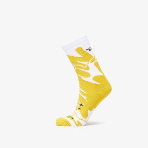 Ponožky Footshop The "Basketball" Socks White/ Yellow 43-46