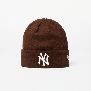 Čepice New Era New York Yankees League Essential Cuff Knit Beanie Hat Nfl Brown Suede/ Off White Universal