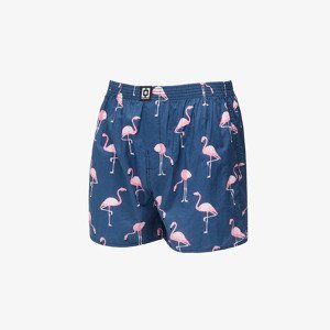 Trenky Horsefeathers Manny Boxer Shorts Blue/ Flamingos Print M