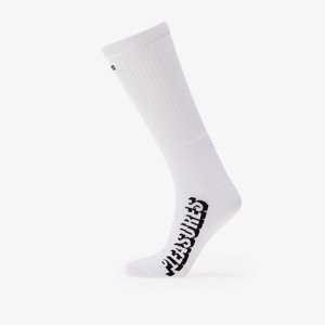Ponožky PLEASURES Knock Out Socks White Universal