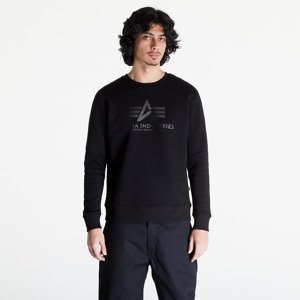 Mikina Alpha Industries Basic Sweater Carbon Black/ Black M