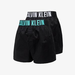 Trenky Calvin Klein Cotton Stretch Slim Trunks 2-Pack Black L