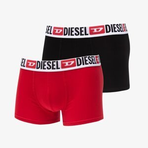 Boxerky Diesel Umbx-Damientwopack Boxer 2-Pack Red/ Black S