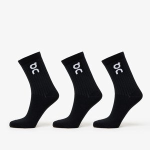 Ponožky On Logo Sock 3-Pack Black XS