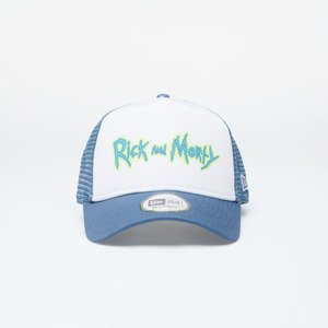 New Era x Rick And Morty 9Forty Trucker Snapback Faded Blue/ White