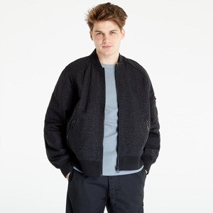 Bunda Calvin Klein Jeans Exposed Zip Oversized Woven Jacket Black S
