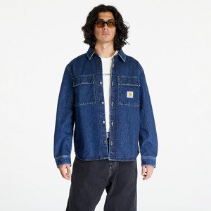 Bunda Carhartt WIP Manny Shirt Jacket Blue Stone Washed XL