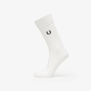 Ponožky FRED PERRY Classic Laurel Wreath Sock Snow White/ Black 43-46