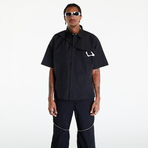 Košile HELIOT EMIL S/S Nylon Shirt W. Carabiner Black 50