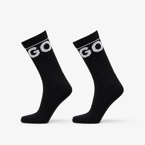 Ponožky Hugo Boss Iconic Socks 2-Pack Black 43-46