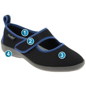TARNOS modrá dámská obuv PodoWell Velikost: 37