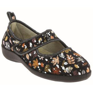 Taillis dámská obuv černá s květy Fargeot/PodoWell Velikost: 37