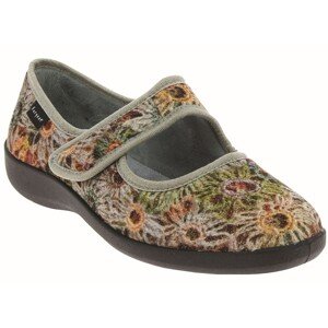 Tankini dámská obuv bronzová s květy Fargeot/PodoWell Velikost: 37