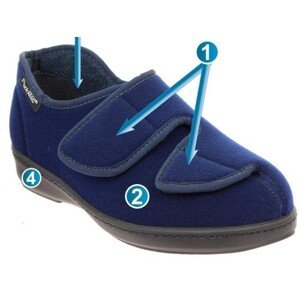 ATHOS zdravotní obuv unisex modrá PodoWell Velikost: 36