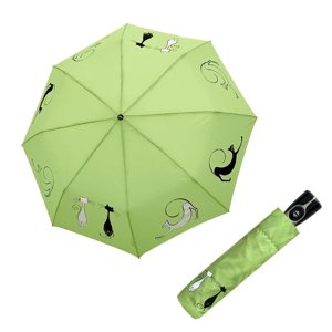 Doppler Magic Fiber Best Friends Lime Dámský plně automatický deštník 7441465RSB05