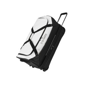 Travelite Basics Wheeled Duffle exp. Black/white 98/119 L TRAVELITE-96284-30