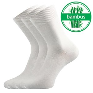 LONKA® ponožky Badon-a bílá 3 pár 39-42 100150
