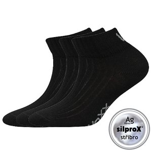 VOXX® ponožky Setra dětská černá 3 pár 30-34 109710