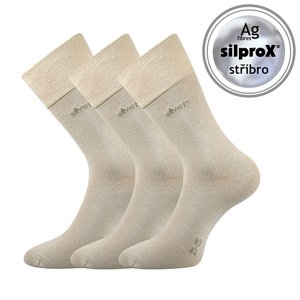LONKA® ponožky Desilve béžová 3 pár 43-46 100544