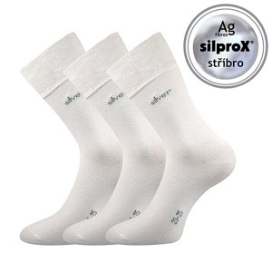 LONKA® ponožky Desilve bílá 3 pár 39-42 100538