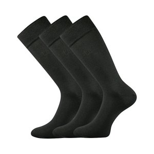 LONKA® ponožky Diplomat tmavě šedá 3 pár 39-42 100633