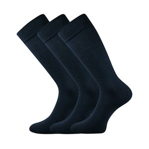 LONKA® ponožky Diplomat tmavě modrá 3 pár 39-42 100632
