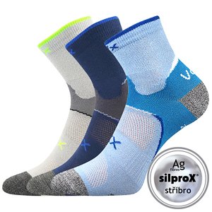 VOXX® ponožky Maxterik silproX mix A - kluk 3 pár 30-34 101555