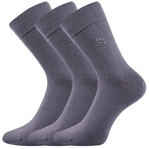 LONKA® ponožky Dipool šedá 3 pár 39-42 115852