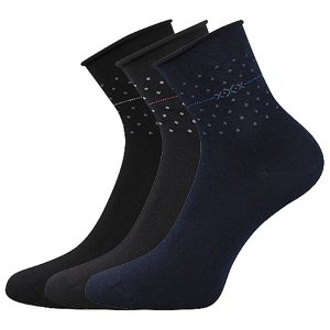 LONKA® ponožky Flowi mix A 3 pár 35-38 116540
