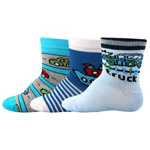 BOMA® ponožky Bejbik mix A - kluk 3 pár 14-17 116749