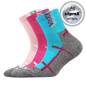 VOXX® ponožky Wallík mix A - holka 3 pár 20-24 102651