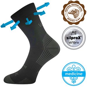 VOXX® ponožky Optimus černá 1 pár 39-42 117768