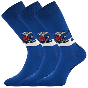 LONKA® ponožky Woodoo 27/rybář 3 pár 39-42 117727