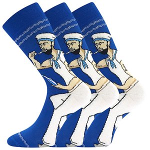 LONKA® ponožky Woodoo 30/námořník 3 pár 39-42 117733