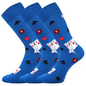 LONKA® ponožky Woodoo 32/karty 3 pár 43-46 119573