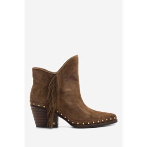 Kotníkové boty SAM EDELMAN I1429L1201 Přírodní kůže (useň) - Semiš