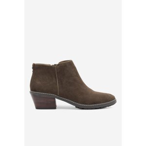 Kotníkové boty SAM EDELMAN B5068L1300 Přírodní kůže (useň) - Semiš