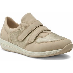 Sneakersy Rieker N1168-63 Beige