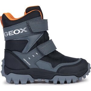 Sněhule Geox J Himalaya Boy B Abx J36FRC 0FUCE C0038 D Black/Orange