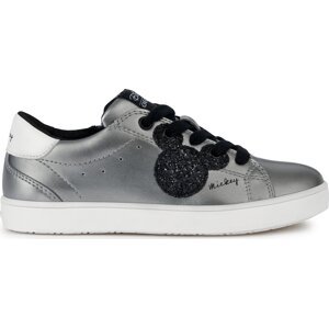 Sneakersy Geox J Kathe Girl J36EUH 000NF C1007 S Silver
