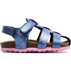 Sandály Geox B Sandal Chalki Girl B452RA 000NF CF48T M Navy/Lt Pink