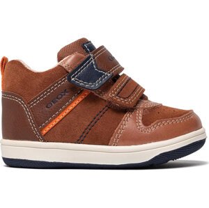 Kotníková obuv Geox B New Flick B. A B161LA 022ME C0947 M Brown/Navy