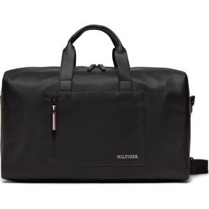 Taška Tommy Hilfiger Th Pique Duffle AM0AM11779 Black BDS