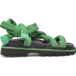 Sandály Tommy Jeans Sandal EN0EN02073 Zelená