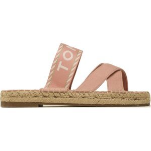 Espadrilky Tommy Hilfiger Seasonal Webbing Sandal FW0FW07181 Soothing Pink TQS