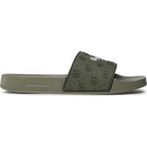 Nazouváky Pepe Jeans Slider Plain W PLS70126 Khaki