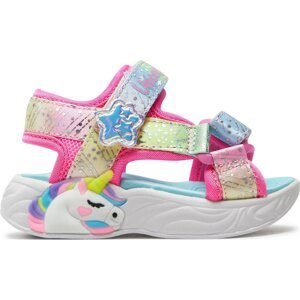 Sandály Skechers Unicorn Dreams Sandal-Majestic Bliss 302682N/PKMT Růžová